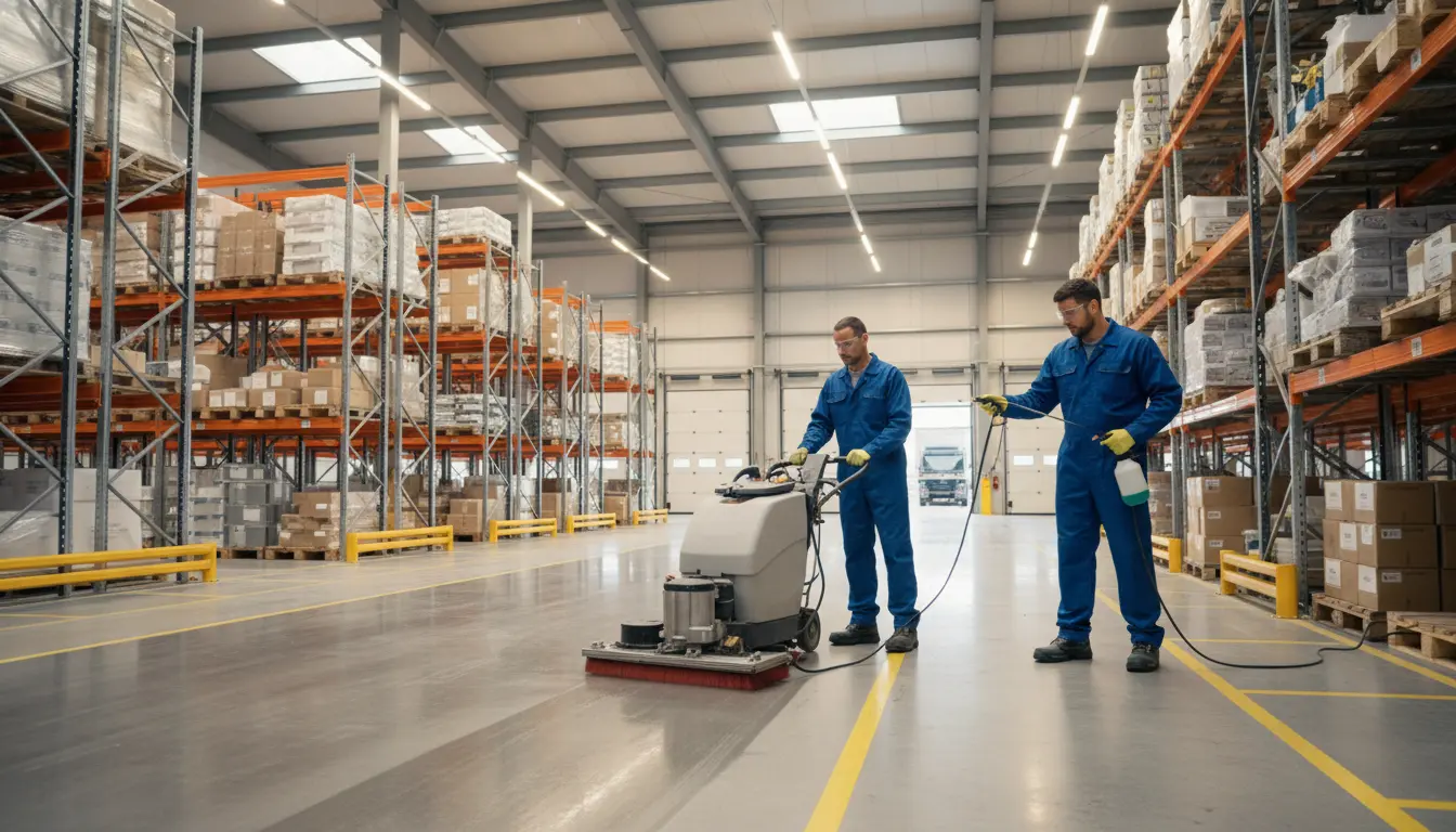 Nettoyage industriel a Cergy — Experts B2B